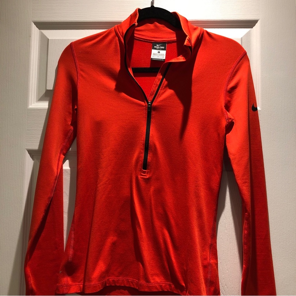 Nike Pro Dri-fit small women red